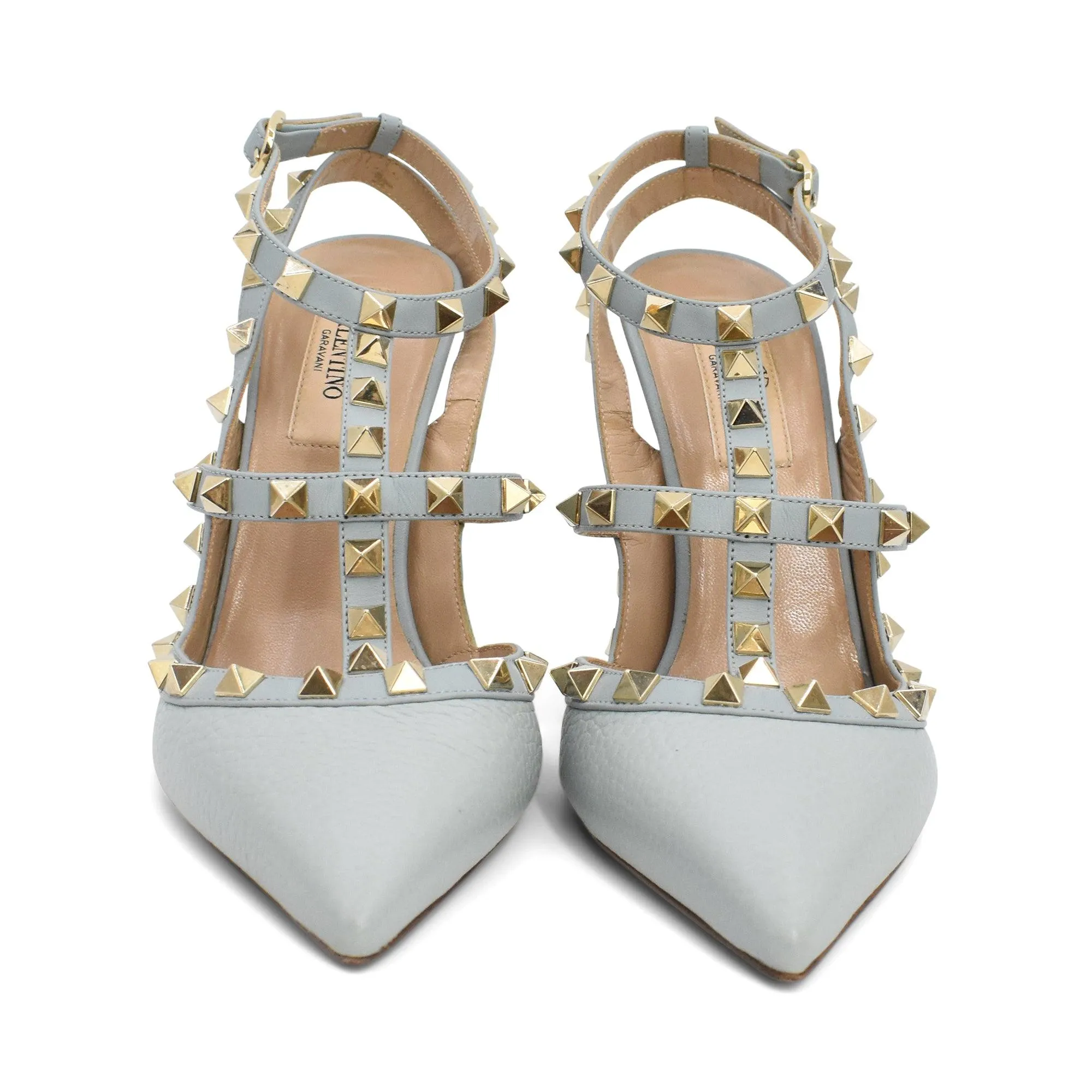 Valentino Rockstud Cage Heels - Women's 37.5
