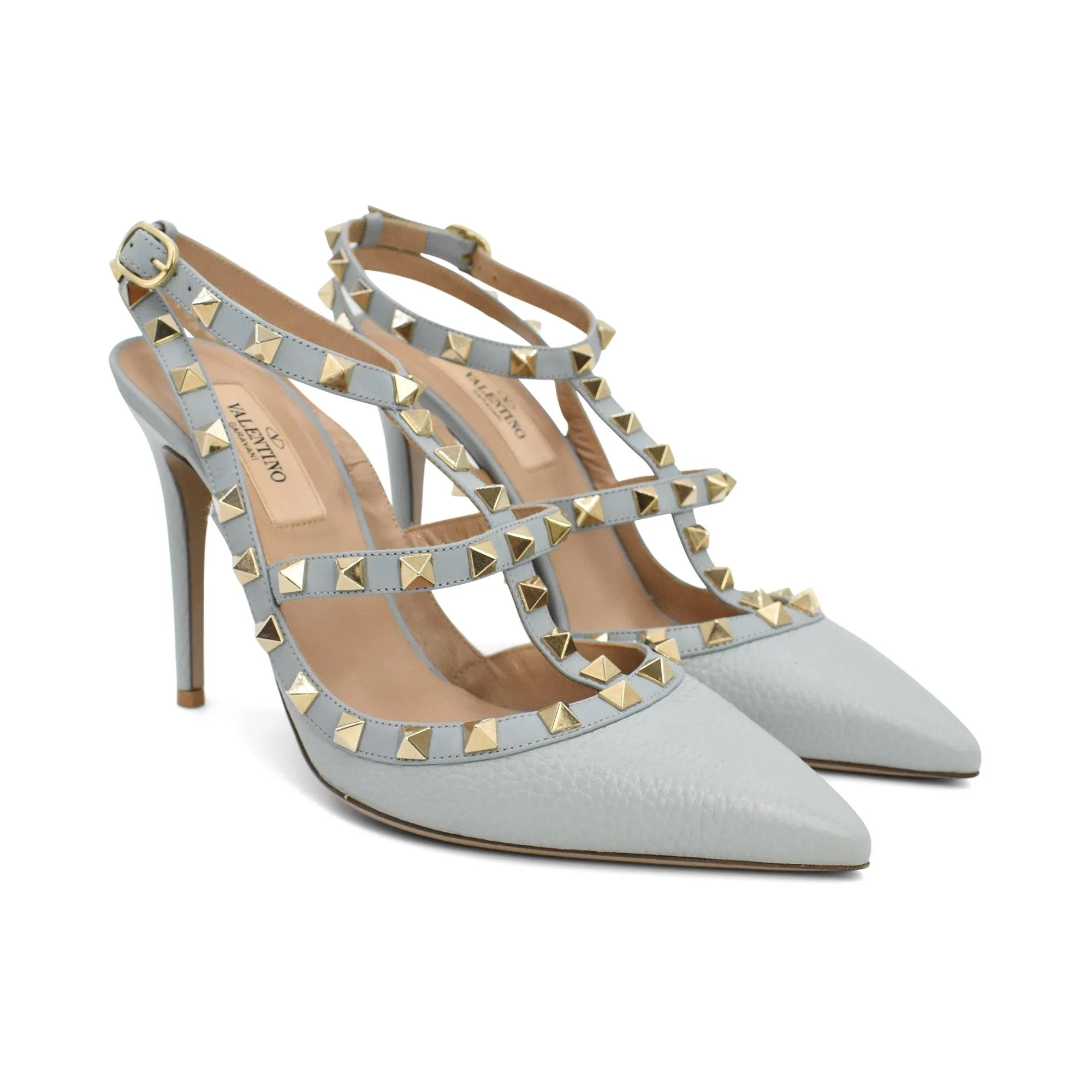 Valentino Rockstud Cage Heels - Women's 37.5