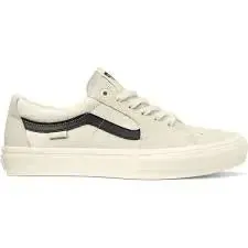 VANS SK8-LOW SKATE SHOES - MARSHMALLOW