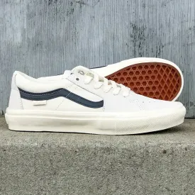VANS SK8-LOW SKATE SHOES - MARSHMALLOW