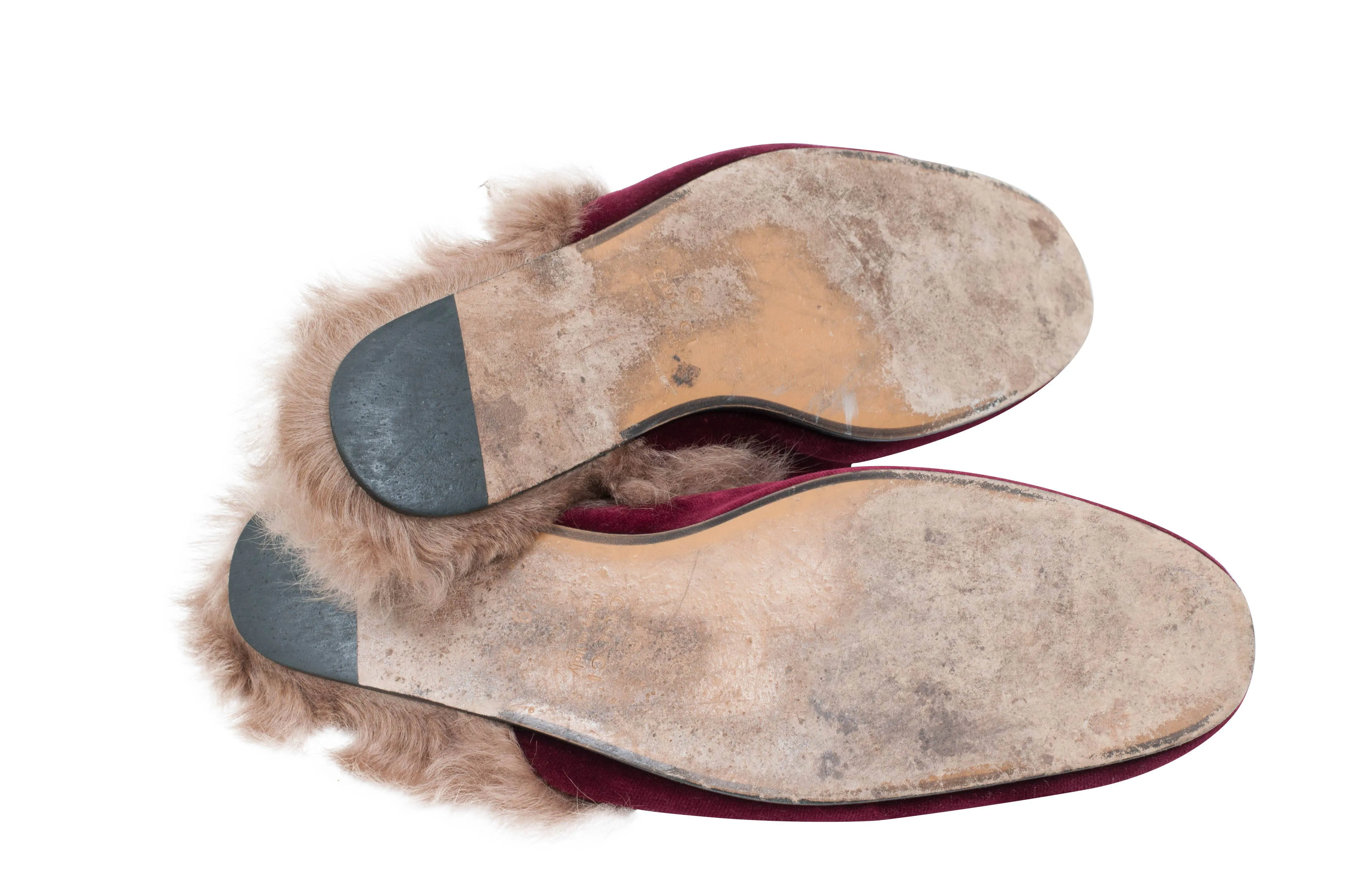 Velvet Princetown Horsebit Loafers